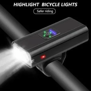 Punjiva LED lampa za bicikl — vodootporna, 6 modova