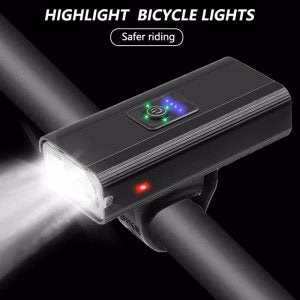 Punjiva LED lampa za bicikl — vodootporna, 6 modova