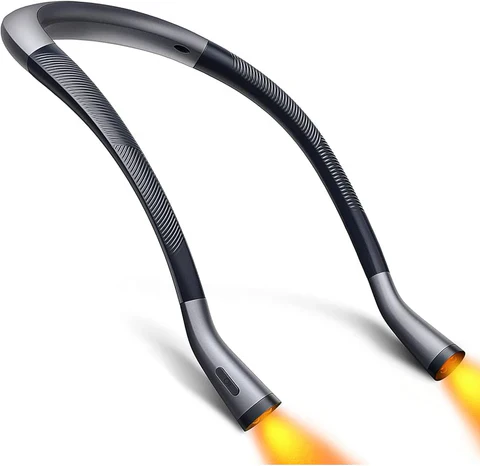 Punjiva LED lampa za vrat sa fleksibilnim krakovima lampa za vrat - prednja strana