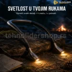 Punjiva LED lampa za vrat sa fleksibilnim krakovima