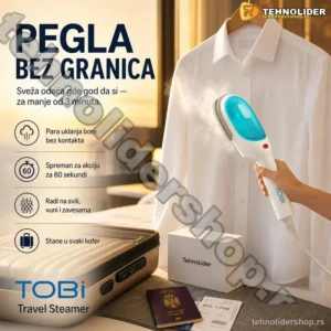 Putna Pegla na Paru – Prenosiva, Brza i Bezbedna za Sve Tkanine