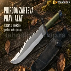 Rambo nož First Blood BR1 sa futrolom — 26 cm