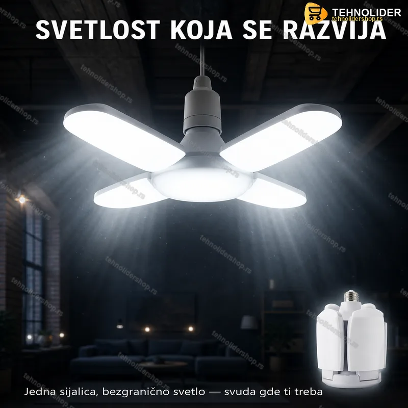 Rasklapajuća LED sijalica 60W Rasklapajuća LED sijalica 60W