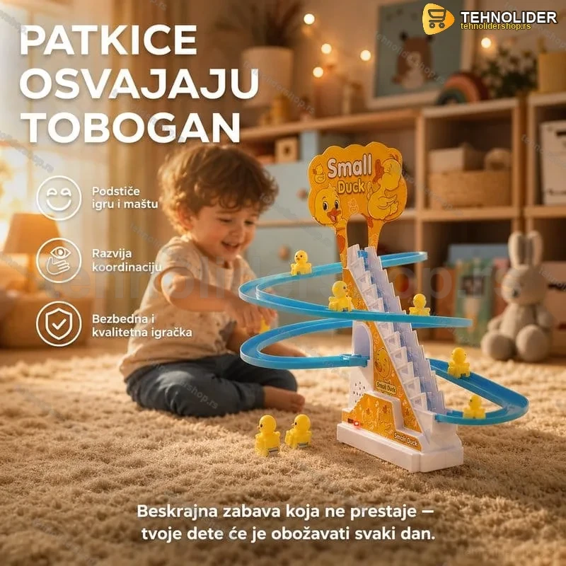 Svetleći tobogan - Patkice Svetleći tobogan - Patkice