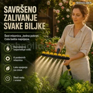 Raspršivač za Navodnjavanje Bašte – Ravnomerno Zalivanje Biljaka