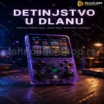 Retro Konzola sa 15.000 Igara — Ekran 3.5", 64GB, PSP/PS1/NES/SNES/GBA
