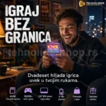 Retro Konzola XGB35 – 20.000 Igrica, IPS Ekran i TV Izlaz