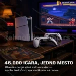 Retro TV konzola RS5 sa dva bežična džojstika i 46.000 igara