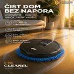 Robot za pranje i čišćenje podova sa ovlaživačem vazduha – 3-u-1 pametno rešenje za čist i osvežen dom