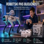 Interaktivni Robotski Pas na Daljinsko Upravljanje – RC Igračka za Decu 6+