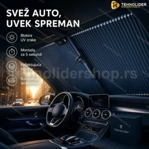 Roletna za Auto – Zaštita Od Sunca i UV Zraka