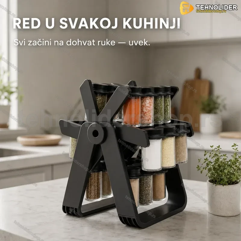 Rotirajući stalak za začine Rotirajući stalak za začine