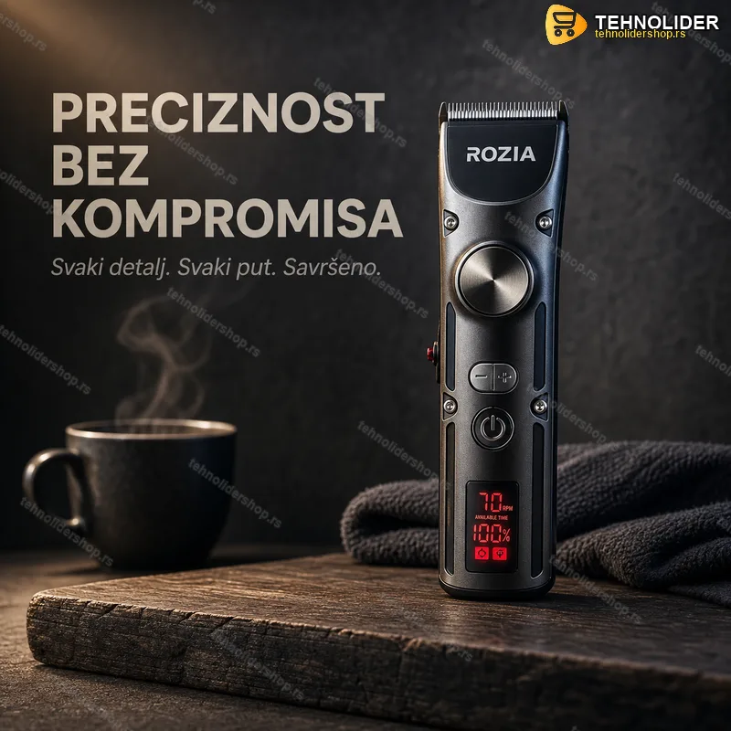 Rozia HQ-2232 mašinica za šišanje sa LED ekranom Rozia HQ-2232 mašinica za šišanje sa LED ekranom