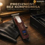 Rozia HQ314 bežični trimer za kosu i bradu — set sa priborom