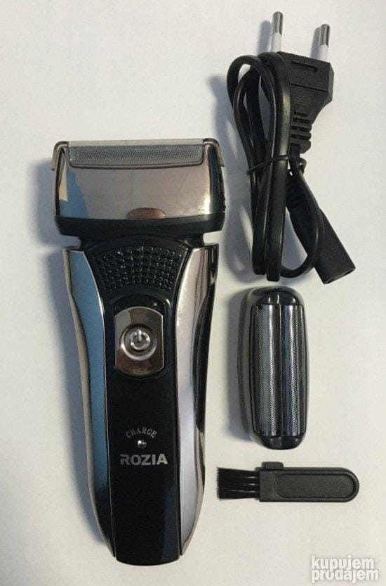 Rozia HT-9324 električni brijač sa mrežicom i trimerom električni brijač - u upotrebi