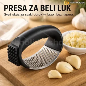 Ručna presa za beli luk od nerđajućeg čelika