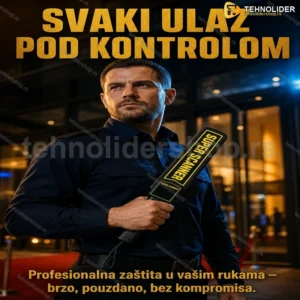 Ručni Metal Detektor – Super Skener za Detekciju Metala i Oružja