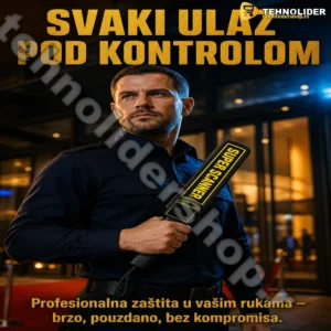 Ručni Metal Detektor – Super Skener za Detekciju Metala i Oružja