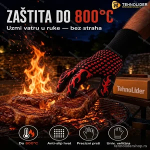 Rukavice Otporne na Visoku Temperaturu – Zaštita do 800°C