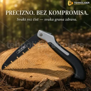 SCHARF Sklopiva Ručna Testera za Grane — Karbon Sečivo