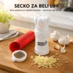 Secko za beli luk sa 16 oštrica i valjkom za guljenje