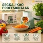 Sečko za Povrće – Rotacioni Ručni Seckalnik za Brzu Pripremu Hrane