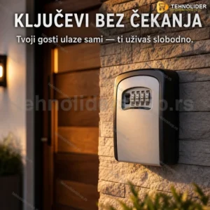 Sef za ključeve sa šifrom za apartmane i kratkoročni najam