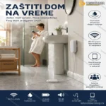Pametni Wi-Fi Senzor Curenja Vode – Alarm i Notifikacija na Telefon