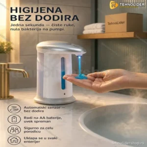 Senzorski Dispenzer za Sapun — Automatski, Bez Dodira