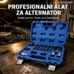 Servisni alat za alternator 13 delova u koferu