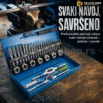 Set Alata za Narezivanje i Urezivanje Navoja – 32 Komada