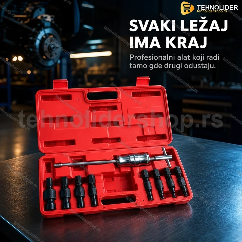 set-izvlakaca-lezajeva-s-kliznim-cekicem-9-delova-tehnolidershop Set izvlakača ležajeva s kliznim čekićem — 9 delova