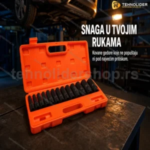 Profesionalni Set Kovanih Dubokih Gedora 1/2" – 10 Komada 10-30mm