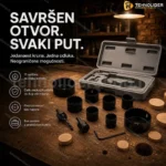 SET KRUNA od 11 delova za bušenje OTVORA 19-64 mm