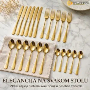 Premium set pribora za jelo 24 dela za 6 osoba