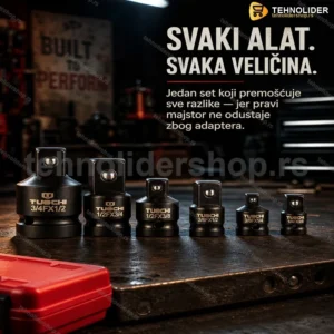 Set Reducira za Gedore – 6 Komada, Sve Standardne Veličine