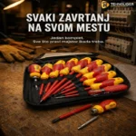Sibate Set od 10 Šrafcigera – Komplet za Električare i Kućne Radove