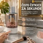 Set za čišćenje i sušenje četkica za šminkanje