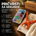 Set za Dugmad i Nitne – Alat za Brzo Pričvršćivanje bez Šivenja