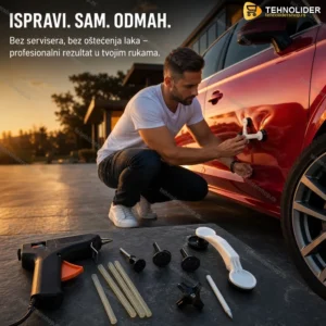 Pops-a-Dent – Profesionalni Set za Ispravljanje Udubljenja na Automobilu