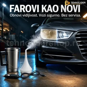 Set za poliranje farova — komplet za polimerizaciju i obnovu farova