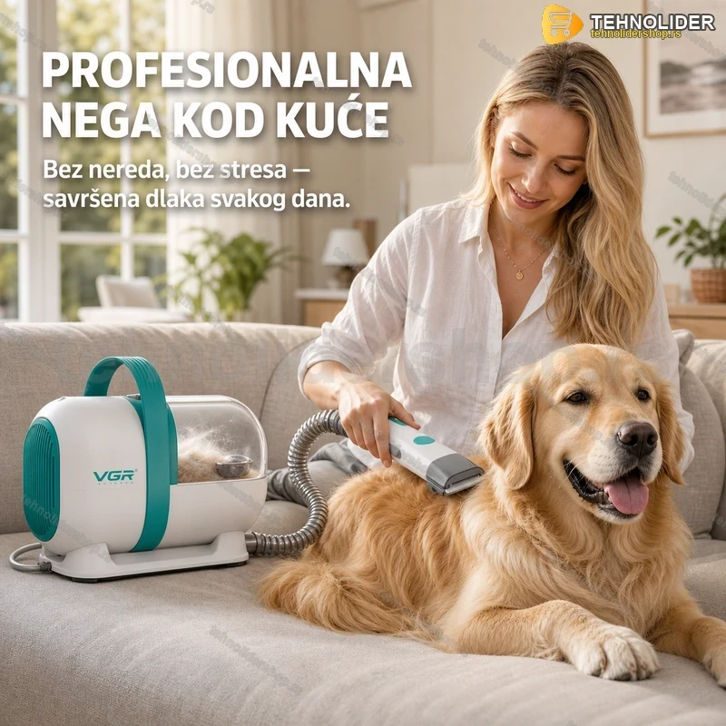 set-za-sisanje-pasa-i-macaka-tehnolidershop PetGroom PRO 7u1