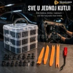 Univerzalni Set Žabica za Auto 630 Kom – Klešta i Nastavci