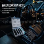 Set Žabica za Pričvršćivanje BMW – 270 Komada Plastičnih Kopči