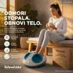 SHIATSU 3D Masažer za Stopala sa Infracrvenim Zagrevanjem i Vazdušnim Jastučićima
