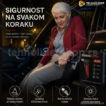 Sigurnosna Ručka za Auto 4u1 – Oslonac, LED Lampa i Alat za Hitne Situacije