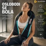 Šijacu masažer vrata, ramena, leđa Model sa 6 tastera