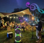 karaoke zvučnik - prednja strana
