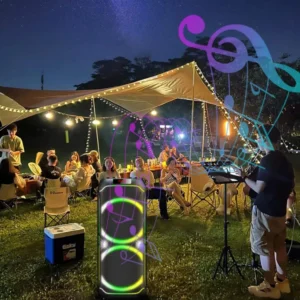 karaoke zvučnik - prednja strana