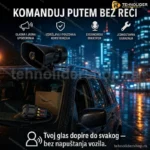 Sirena sa Mikrofonom za Auto – Glasno Upozoravanje i Komunikacija